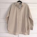 Oak + Fort  Cotton Blouse, NWT, size Large Photo 1