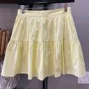 STAUD  Sea Tiered Mini Circle Skirt Sunray Womens Size 2 Photo 5