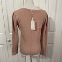 Saltwater Luxe  Blush Fitted Sweater size XL Photo 3