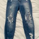 Cello Ms.  Light Wash Distressed very high waisted jeans size 14 Photo 7