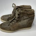 American Eagle  Outfitters wedge sneakers size 7 Photo 3