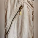 Guess By Marciano Ladies Khaki Drawstring Wide Leg Size Small Linen Pants Photo 5