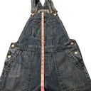 Gap  Women's Blue Denim Bib Overalls Size S Adjustable Straps Pockets Photo 4