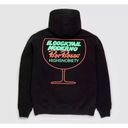 The Bar 🌺 SOLD OUT!!!  Basso x HighsnobietyCocktail Glass Hoodie Black Photo 6