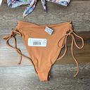 Daisy NWT Dippin 's Bikini Carmel High Waisted Tie Bottoms Floral KnotTop S Photo 7