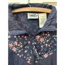 Northern Reflections Vintage Floral  Full Zip Windbreaker Jacket Women's Size M Photo 2