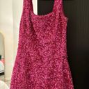 Storia Pink Sequin Mini Dress Photo 1