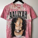 Urban Outfitters Aaliyah Rap Tee T Shirt Small S Pink White Graphic Cotton Photo 8