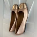 Comfortview Womens Comfort View Golden Metallic Flats w/Gold Toe sz 10.5 excellent condition Photo 6