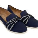 Life Stride  Velocity Blue Canvas Slip On Flats Photo 3