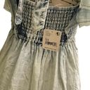 Free People "UNDONE" SEA SPRAY WASH MINI DRESS - SZ XS - NWT Photo 5