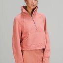 Lululemon Pink Savannah Lulu Oversized Funnel Neck Half Zip Photo 1