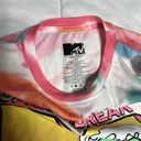 MTV Women's Multi Color Tie Dye Effect T Photo 2