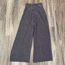 A. Calin Womens  Black and Brown Wide Leg Pants - S Photo 3