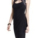 XScape black & silver lace cocktail sheath dress Photo 0