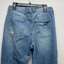 We The Free  Distressed High Rise Button Fly Raw Hem Women's Jeans Size 30 Photo 5