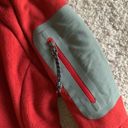 Mountain Hardwear Women’s Medium Brick Red Soft‎ Long Fleece Jacket Photo 3