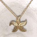 Starfish Necklace Gold Photo 0