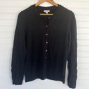 Croft & Barrow Black button Cardigan sweater Size Medium Photo 0