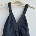 Patagonia  Womens Black Corinne V Neck Sleeveless Athletic Dress Size Medium Photo 3