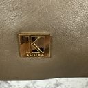 Kooba  Womens Pebbled Leather Large Tote Bag Purse Brown Gray Taupe Outer Pocket Photo 1