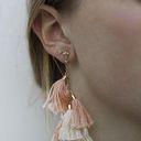 Ettika NWT  daydreamer tassel 18k gold plated earrings Photo 0