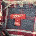 Arizona Jeans Arizona Jean Co Long Sleeve Plaid Flannel Women’s Small Blue Photo 1