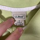 L.L.Bean  Women’s Polo Shirt Lime Green Size Small Photo 2