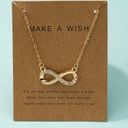 infinity Forever Love Pendant Gold Necklace Photo 0