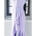 XScape  Lilac Ruffled Off-the-Shoulder Dress, Petite Size 10 New w/Tag $259 Photo 2