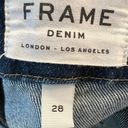 frame denim  Le crop Mini Boot Fringe Scallop Hem Jeans, NEW w/out tags Size 28 Photo 9