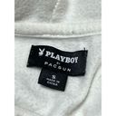 Playboy  by Pacsun White Graphic Hoodie Photo 5