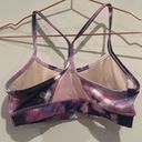 Lululemon  sports bra, size 4, tie-dye, purple, pink, and white colors. Size 4. Photo 4