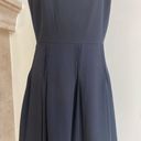 Calvin Klein  Black Sleeveless Fit and Flare Knee Length Dress Women Size 8 Photo 4