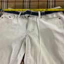 Tommy Hilfiger Belted Cropped Cuff Capri Pants Size 2 White Photo 1