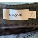 Coach  1941 belted leather mini skirt (2) Photo 8