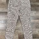 Nine West  Gramercy Skinny Ankle Leopard Print Jeans Photo 8