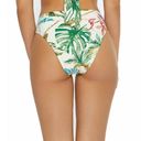 PilyQ New  tropical high waisted bikini bottom. Small. Photo 2