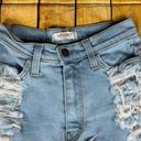 Vibrant MIU Size Small Distressed Denim Shorts Photo 1