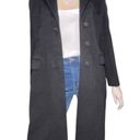 Cinzia Rocca Women’s Size 8 Black Wool Notched Collar Classic Coat Photo 1