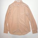 Everlane NWOT  Women Blush Pink Clean Silk Relaxed Shirt Button Down Size XS Photo 1