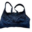 Sweaty Betty  Ultra Zip front blue sports bra Size 34A Photo 0