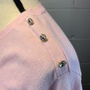 J.Crew Ruffle Rhinestone Pink Sweater Photo 5