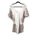 Vix Paula Hermanny  Cinched Waist Tunic Sz Small Photo 1