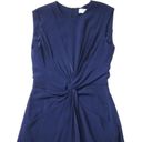 MM.LaFleur NWT  Taylor 2.0 in Deep Indigo Satin Back Crepe Twist Sheath Dress 0 Photo 1