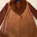 Peter Nygard NYGARD  Beautiful Leather and Dyed Rabbit Jacket size M 10-12 Photo 12