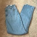 Abercrombie & Fitch Abercrombie Curve Love Ultra High Rise 90s Straight Jeans Photo 9