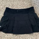 Lululemon Black Pace Rival Skirt Photo 1