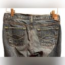 Abercrombie & Fitch  bootcut distressed vintage jeans Sz 2R Photo 3