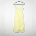 Majorelle  Portman Cotton Lightweight Tie Shoulder One Piece Jumpsuit Baby Yellow Photo 0